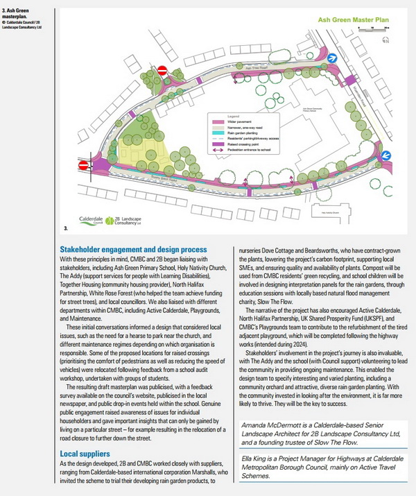 Journal article entitled 'Community Streets' - page 2